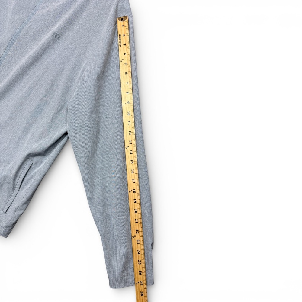Travis Mathew Light Gray Full-Zip Performance Jacket - Picture 11 of 11
